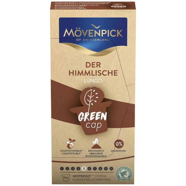 Кофе в капсулах MOVENPICK Der Himmlische Lungo Nespresso Original крепость 5 10 шт. [60873]