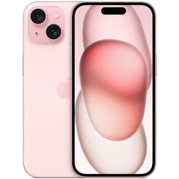 Мобильный телефон Apple iPhone 15 2023 iOS 6/128 Гб розовый MTLE3CH/A
