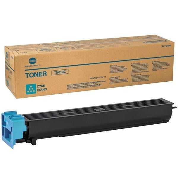 Тонер для картриджа Konica Minolta TN-613C для Konica-Minolta bizhub C452/552/652 синий (A0TM450)